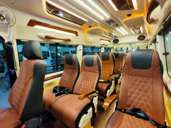  15 Seater Luxury Tempo Traveller in Delhi