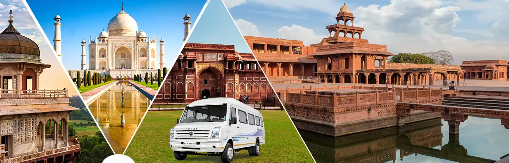 Tempo Traveller Delhi to Agra