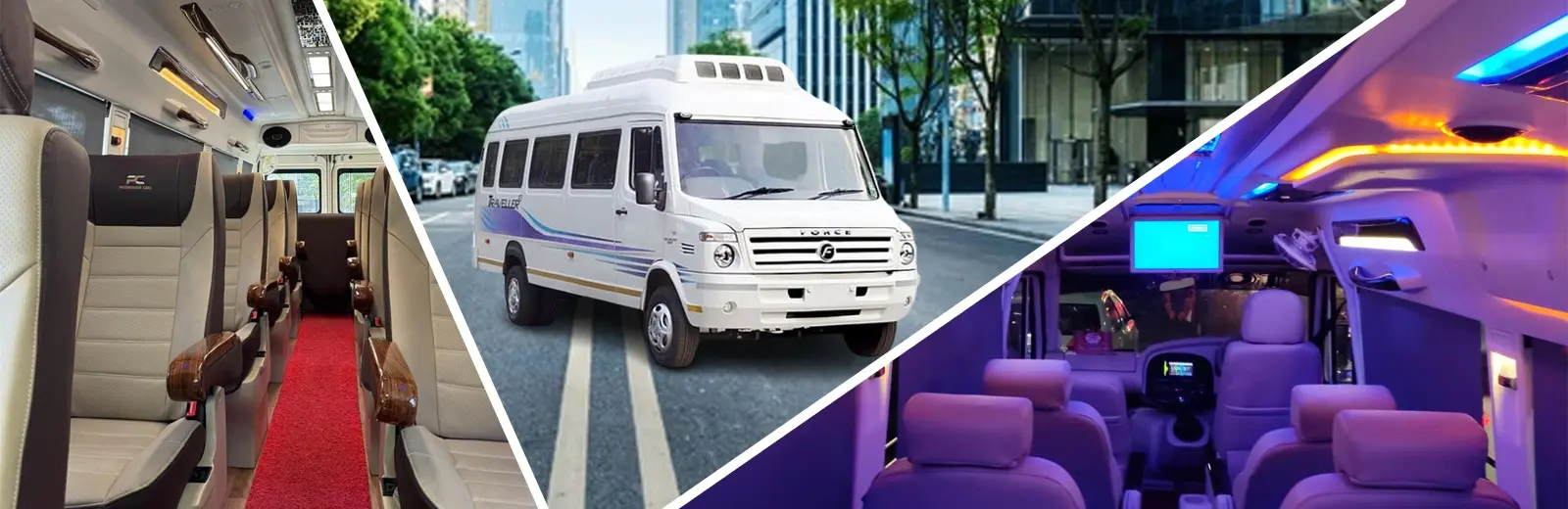 Tempo Traveller For Outstation