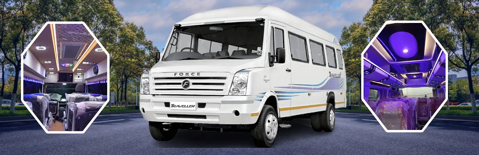 Luxury Tempo Traveller on Rent