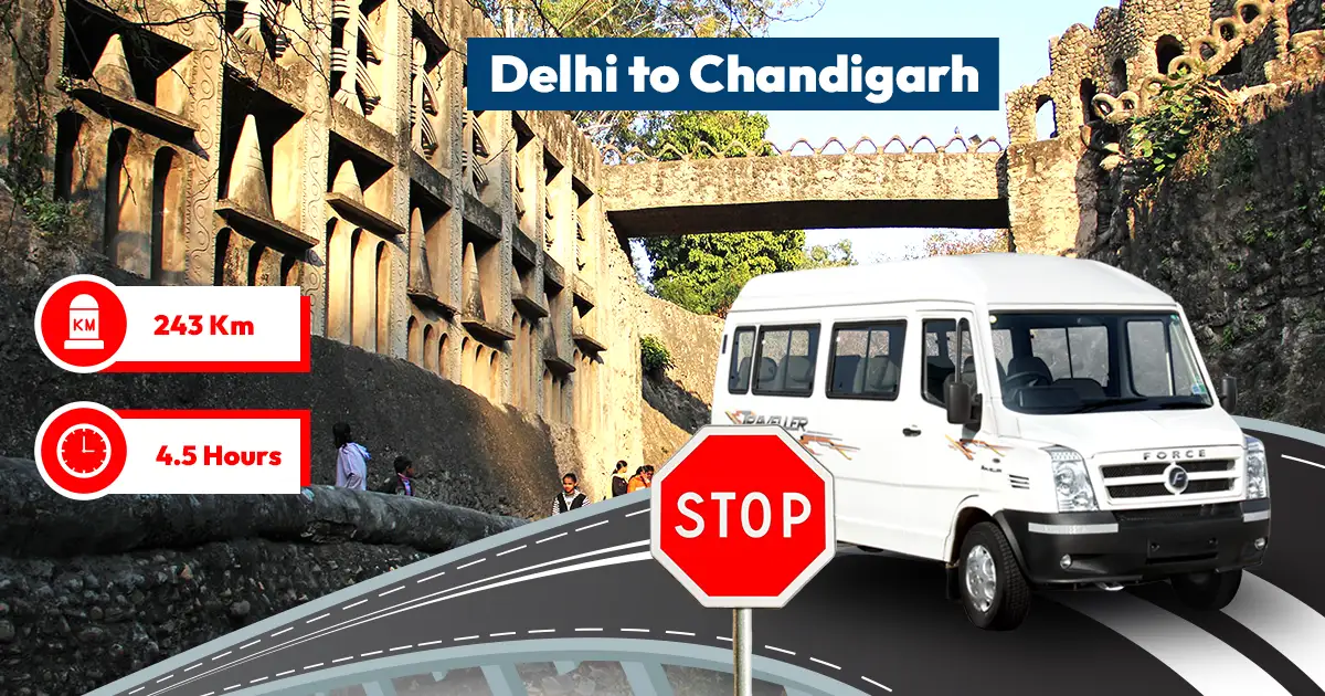 Delhi to Chandigarh Road Trip