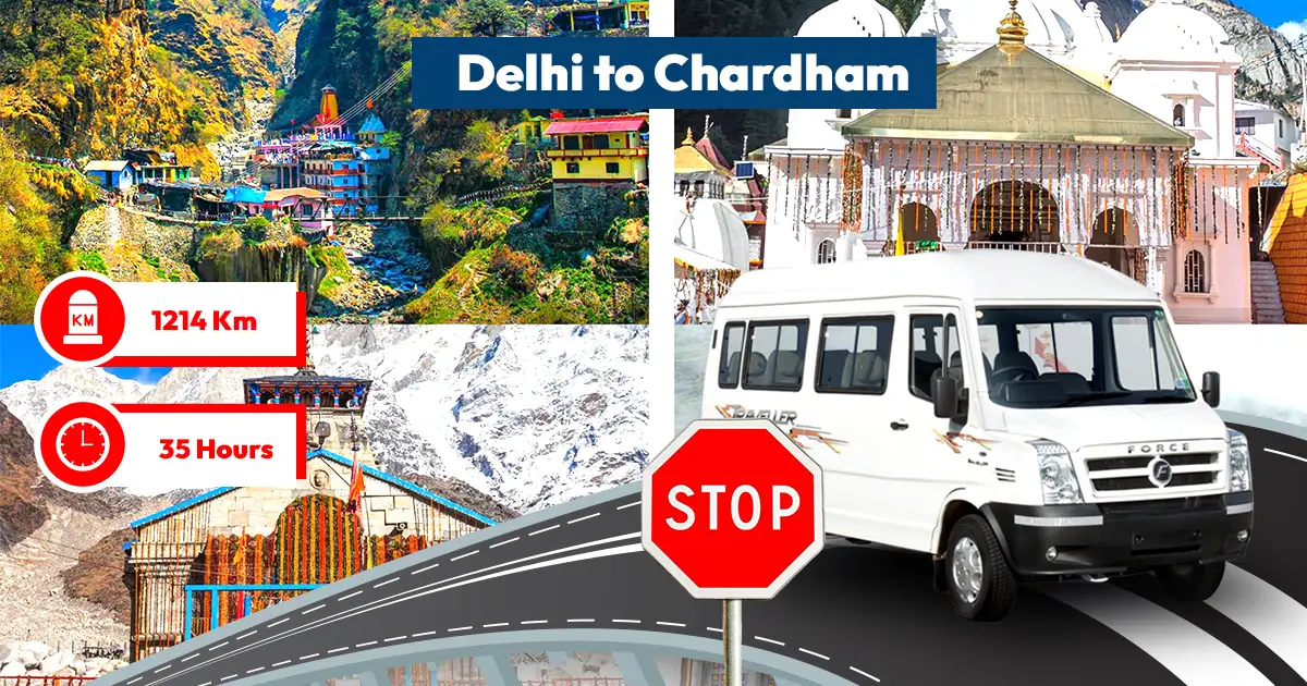 Delhi to Chardham Road Trip