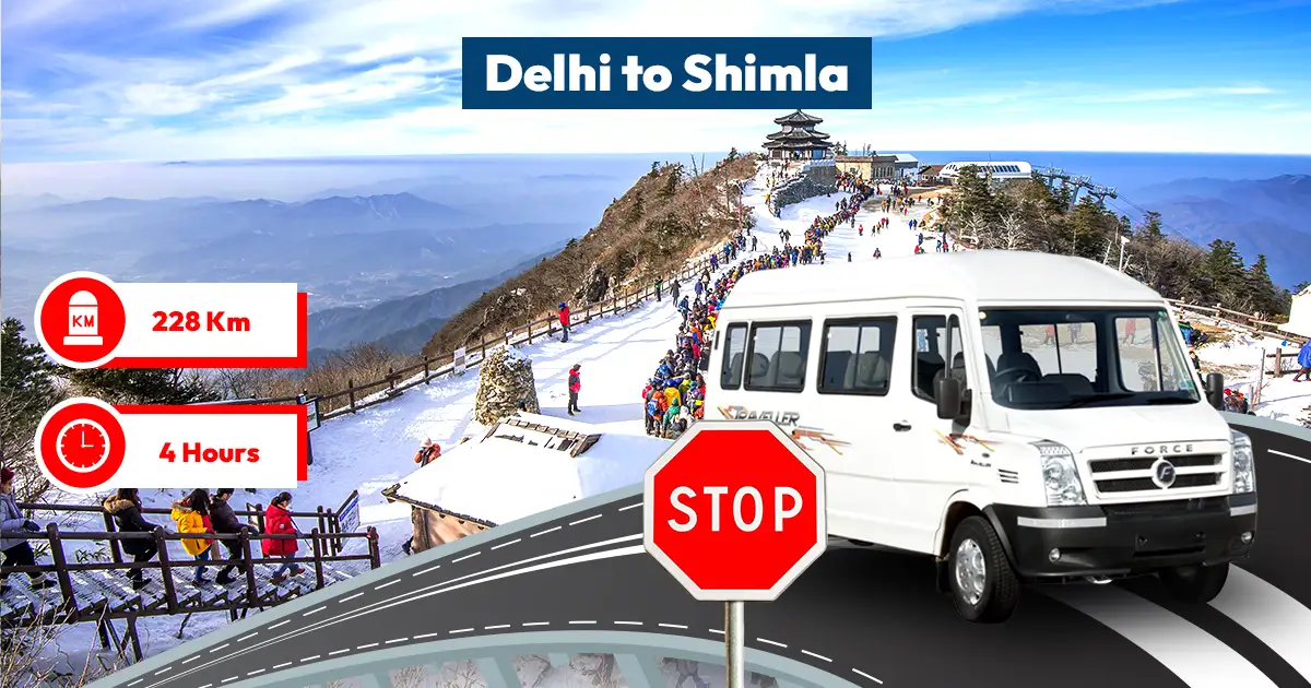 Delhi to Shimla Road Trip