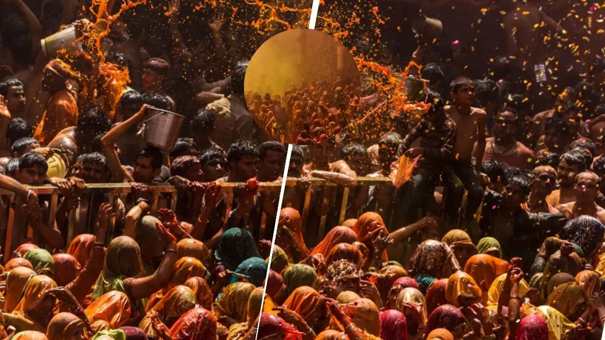 Huranga Holi at Dauji Temple